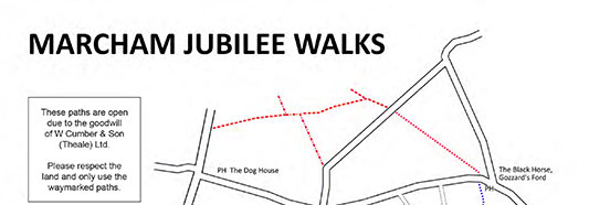Marcham Jubilee Walks