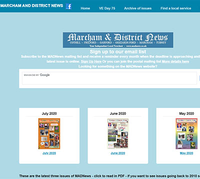 Marcham and District News